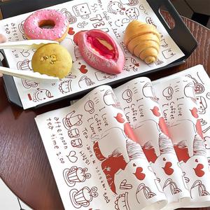 Papel de Envolver para Panadería, Personalizado con Logotipo, Ecológico, Desechable, Biodegradable, Reciclable, de Grado Alimenticio, Recubierto de PE, Resistente a la Grasa - Product Image 3