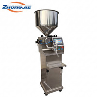 Machine de remplissage automatique servo de haute précision Zhongjie 200 ml pour liquides alimentaires, boissons et produits chimiques quotidiens, à économie d'énergie