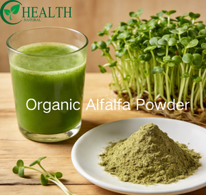 天然アルファルファパウダー＆葉エキス99％純粋食品グレードサプリメント、カスタムラベル対応 - Product Image 4