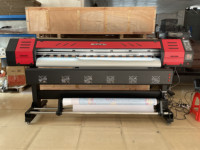 Plotter I3200 Eco Solvent 180cm Crystek Máquina de impresión de pancartas flexibles de 2400DPI DE LA CT-1806R