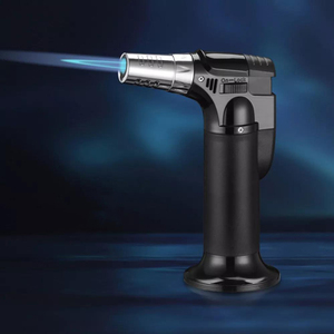 Encendedor de cigarros con llama azul, soldadura de alta temperatura, cocina, barbacoa al aire libre, antorcha inflable, encendedor - Product Image 1