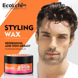 Органический веганский воск для укладки волос Ecolchi 80 г, быстросохнущий, сильная фиксация, для вьющихся и пушащихся волос, под собственной торговой маркой - Product Image 2
