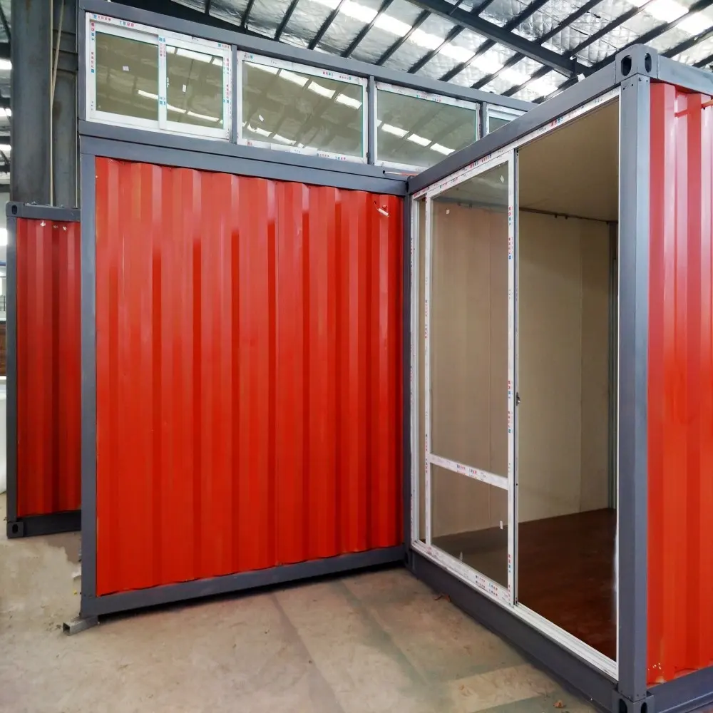 New Zealand 80m2 living steel prefabricated homes modern villa prefab container dormitory 2 bedrooms green house