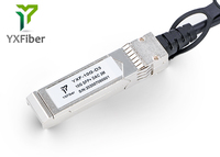 YXF 40G QSFP+ 4x10G SFP+ Compatible AWG 30 Passive Direct Attach Copper Fiber Optic Cable Data Center Use 1M/2M/3M 1-Year