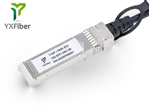 Câble de données en <span class=keywords><strong>fibre</strong></span> optique YXF 40G QSFP+ 4x10G SFP+ <span class=keywords><strong>compatible</strong></span> AWG 30, cuivre passif à connexion directe, pour centre de données, 1M/2M/3M, garantie 1 an - Product Image 5