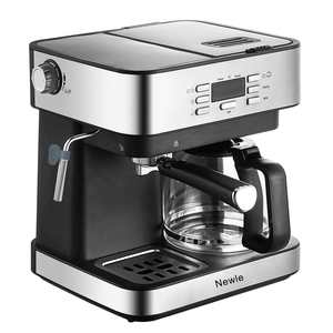 <span class=keywords><strong>เครื่อง</strong></span>ชง<span class=keywords><strong>กาแฟ</strong></span> Newle Programmable 2 in 1 อเนกประสงค์ ชงได้ทั้งเอสเพรสโซและกาแฟดริปแบบอเมริกัน  ทำจากสแตนเลส ใช้ได้กับแคปซูลกาแฟ - Product Image 4
