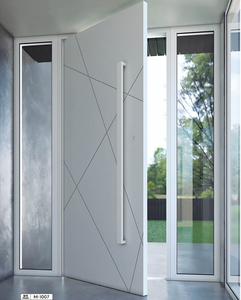 Puerta Pivotante Moderna para Exteriores de Villa, Insonorizada, Impermeable, Antirrobo con Tira de Aluminio, <span class=keywords><strong>Entrada</strong></span> Principal Inteligente - Product Image 3