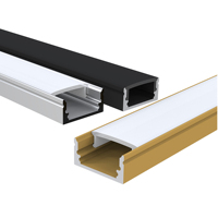Poteau d'éclairage lampe Post-encastré couvercle Led aluminium Led bord éclairé profil