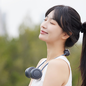 Dernier produit Ventilateur de cou rechargeable haute vitesse 2400mAh Moteur sans balais <span class=keywords><strong>l</strong></span>éger Source d'alimentation USB 2400mAh - Product Image 2