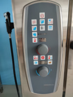 Horno Combinado Eléctrico de Acero Inoxidable Comercial para Cocina de Hotel