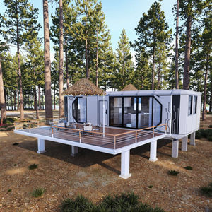 Abri <span class=keywords><strong>de</strong></span> jardin en acier avec étagères d'établi Playhouse et Windows-Espace amusant sûr pour les enfants pour Airbnb Business - Product Image 1