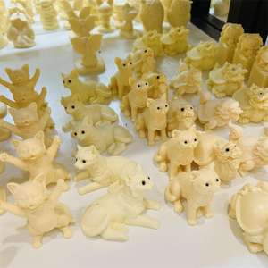 Vente en gros de fruits en <span class=keywords><strong>cristal</strong></span> de guérison naturelle ivoire poisson chat dragon sculpture reiki tagua noix en <span class=keywords><strong>cristal</strong></span> Pokemon pour la décoration - Product Image 3