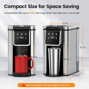 Machine à café Offre Spéciale maison 3 en 1 <span class=keywords><strong>Cafe</strong></span> <span class=keywords><strong>Ese</strong></span> Pod Machine à café expresso avec distributeur de lait - Product Image 6