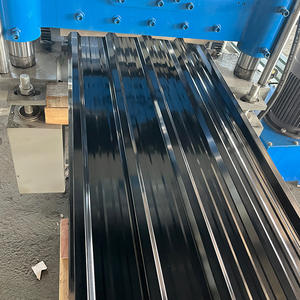 Çinko oluklu çatı paneli renk kaplamalı levha yapı malzemesi için ön boyalı çelik çatı kiremidi levha - Product Image 4