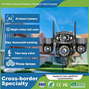 YOOSEE 15MP HD <b>Camera</b> 8K Four Lens Three Screen PTZ PIR Motion Detection Two-Way Audio Surveillance Wifi <b>Security</b> CCTV Cameras - Product Image 2