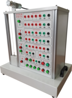 Plateforme de simulation d'ascenseur électrique métallique à 4 étages BEICHENG BR-DTMX01, garantie 1 an pour l'enseignement scolaire, ISO9001
