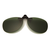 Lunettes de soleil polarisées à clipser avec verres relevables UV400 Cat.3 pour la conduite et la vision nocturne