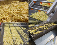 SENYO Industriële Gemotoriseerde Automatische RVS Patat Snijmachine met Hoge Capaciteit voor Chips en Frieten