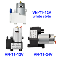 Pompe à vide DC 12V/24V VN-T1, pompe à air à piston miniature pour applications industrielles, performance stable et longue durée de vie, directement de l'usine