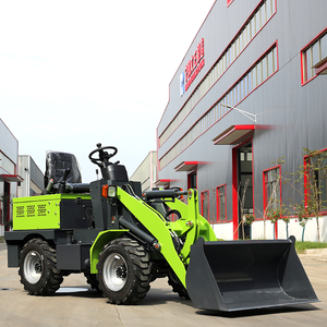 Roda baterai depan Mini kualitas tinggi pemuat dengan Motor inti dan komponen mesin diskon besar - Product Image 2