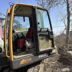 Equipo de construcción de excavadora de China de alta calidad y bajo precio <span class=keywords><strong>SDLG</strong></span> E655F, <span class=keywords><strong>mini</strong></span> excavadora de orugas usada, venta de maquinaria - Product Image 2