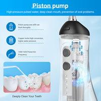 Fabricant de brosse à dents sonique IPX7 Water Flosser Brosse à dents de nettoyage buccal pour adultes Brosse à dents électrique intelligente
