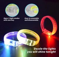 Bracelets néons lumineux LED, bracelet à bulles, cadeaux de fête pour anniversaire, carnaval, mariage, accessoire de Concert
