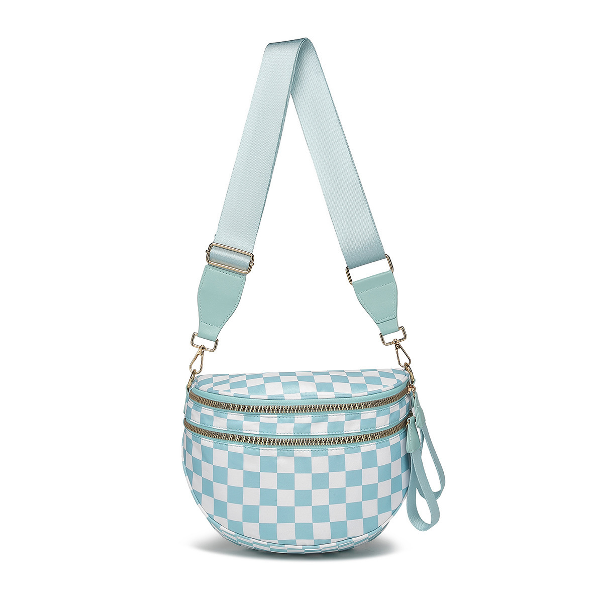 Damier bleu glacier