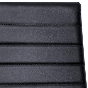 5 Piece Kitchen <strong>Dining</strong> Table <strong>Set</strong> Glass Top and <strong>4</strong> <strong>Leather</strong> <strong>Chairs</strong> Dinette Black <strong>Dining</strong> Table <strong>Set</strong> - Product Image 6