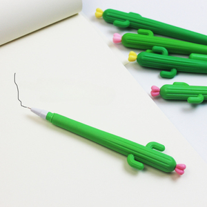 Usine créative modélisation cactus colle douce <span class=keywords><strong>stylo</strong></span> neutre étudiants papeterie créative figue de barbarie <span class=keywords><strong>stylo</strong></span> de modélisation - Product Image 4