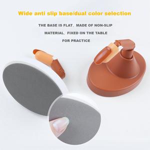 Mano de Práctica Mecánica para Uñas Acrílicas, Puntas de Silicona Desmontables, para Principiantes, con Dedos Móviles - Product Image 3