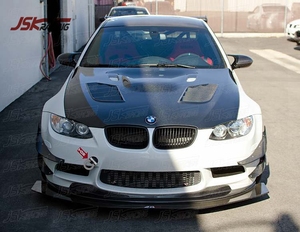Capot en fibre de carbone de style <span class=keywords><strong>V</strong></span> pour BMW M3 / E92 / 2009-2013 pour BMW Série 3 E92 E93 M3 (JSK080703) - Product Image 4