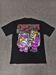 T-shirt en coton personnalisé pour hommes avec l'inscription 'That's a Awful Lot of Cough Syrup' - Product Image 2