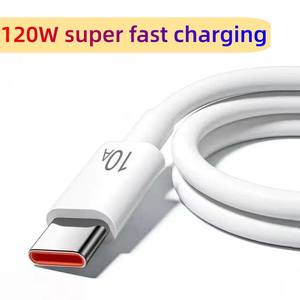 Venta al por mayor 3m 2M 1,5 m <span class=keywords><strong>Original</strong></span> <span class=keywords><strong>Tipo</strong></span> <span class=keywords><strong>C</strong></span> <span class=keywords><strong>Cable</strong></span> DE DATOS 120W Carga rápida para Xiaomi <span class=keywords><strong>Cable</strong></span> Usb 3,0 A Usb <span class=keywords><strong>Tipo</strong></span> <span class=keywords><strong>C</strong></span> 10a 120W - Product Image 2