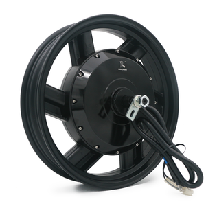 มอเตอร์ฮับล้อหลังแบบไร้แปรงถ่าน ขนาด 17 นิ้ว 60v 72v 3000w 5000w รุ่น LM-FM01 สำหรับมอเตอร์ไซค์ - Product Image 6