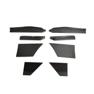 Factory customize fitment guaranteed Carbon Fiber Real Carbon Fiber AERO SIDE BLADES for Nissan 400Z
