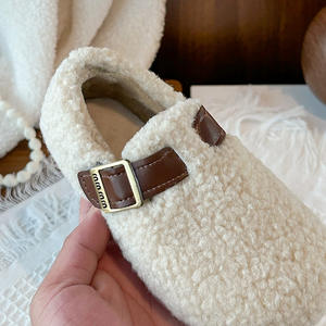 Chaussures décontractées Mao Mao pour garçon 2025 hiver nouveau corail polaire/polaire chaud respirant chaussures Birkenneth pour enfants - Product Image 3