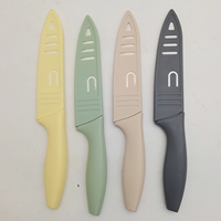 Couteau de chef en céramique de 6 pouces avec manche en PP et étui, lame en zircone blanche écologique, en stock