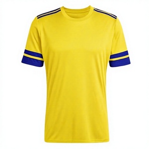 Maillot de football personnalisé, nouveau, respirant, 100% polyester, imprimé par transfert thermique, col rond, unisexe, ensemble complet, uniformes pour adultes - Product Image 2