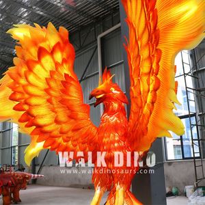 Linterna Impermeable con Diseño de Fénix, Animal Mitológico Chino, Personalizable, para Decoraciones de Fiesta de Acción de Gracias - Product Image 3