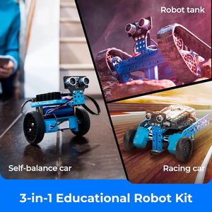 Çocuk yetişkin başlangıç kodlama programlama öğretici oyuncaklar DIY kök eğitim Makeblock 3In1 akıllı <span class=keywords><strong>Robot</strong></span> araba kitleri <span class=keywords><strong>Arduino</strong></span> için Set - Product Image 6