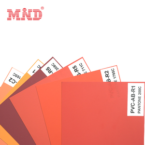 無料サンプルカスタムカラーPVCカードカラーボーダープラスチックカードインレイシート - Product Image 3