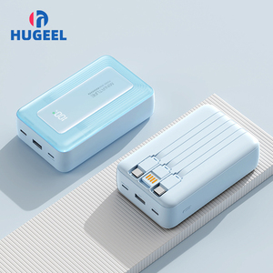 Bán Hot pd20w sạc nhanh ngân hàng điện với Typ C cáp cho điện thoại 15 14 13 12pro max 20 Wát Công suất đầu ra - Product Image 1