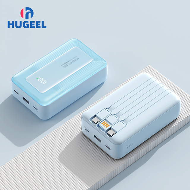 Hot Sale PD20W Fast Charger Power Bank with Typ C Cable for Phone 15 14 13 12pro Max 20W Output Power