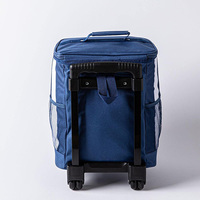 Sac isotherme souple isolé à roulettes Refroidisseurs étanches avec rétention de glace Sac isotherme à roulettes