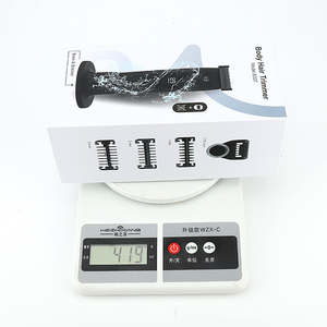 Nuevo recortador y <span class=keywords><strong>afeitadora</strong></span> de barba eléctrica de una sola hoja Resuxi 8307 con luces y peine guía de ajuste para bordes de 360 de cara y cuerpo - Product Image 6