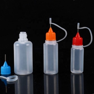 In Bulk Translucent Squeeze Soft PE LDPE 5ml 10ml 20ml 30ml 50ml 100ml 120ml Sewing Oil Applicator Needle Tip Plastic <b>Bottle</b> - Product Image 2