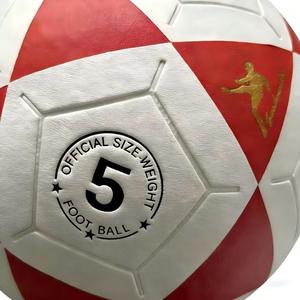 Pallone <span class=keywords><strong>da</strong></span> <span class=keywords><strong>Calcio</strong></span> Professionale in Pelle PVC Cucito a <span class=keywords><strong>Macchina</strong></span> Termosaldato Misura 5 Ufficiale <span class=keywords><strong>da</strong></span> Partita - Product Image 4