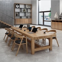 Table de Repas/Restaurant en Bois Massif Style Nordique