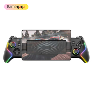 X PG‑9122 Stretch Game Controller <b>Wireless</b> Bluetooth Hall Joystick Six Axis Gyro RGB Light Macro Programmable Gamepad For Phone - Product Image 4